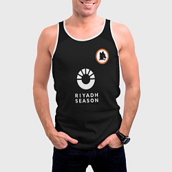 Майка-безрукавка мужская Тотти ФК Рома форма 23-24 третья, цвет: 3D-белый — фото 2