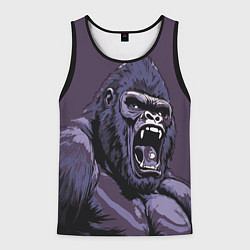 Майка-безрукавка мужская Lord of the Jungle, цвет: 3D-черный