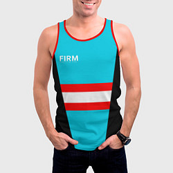 Майка-безрукавка мужская FIRM спортик 80е, цвет: 3D-красный — фото 2