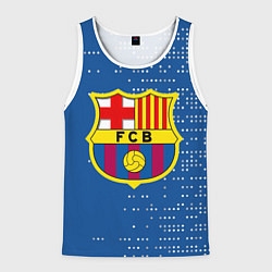Мужская майка без рукавов Футбольный клуб Барселона - логотип крупный