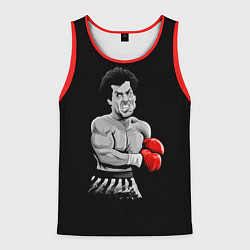 Майка-безрукавка мужская Rocky Balboa, цвет: 3D-красный