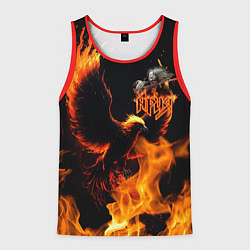 Майка-безрукавка мужская Феникс ария, цвет: 3D-красный