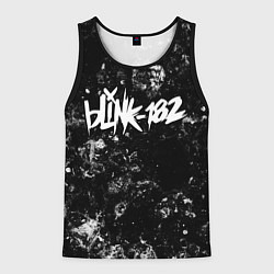 Майка-безрукавка мужская Blink 182 black ice, цвет: 3D-черный