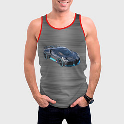 Майка-безрукавка мужская Bugatti Divo - Бугатти, цвет: 3D-красный — фото 2