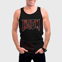 Майка-безрукавка мужская Doom mick gordon, цвет: 3D-черный — фото 2