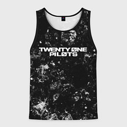 Майка-безрукавка мужская Twenty One Pilots black ice, цвет: 3D-черный