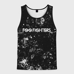 Майка-безрукавка мужская Foo Fighters black ice, цвет: 3D-черный