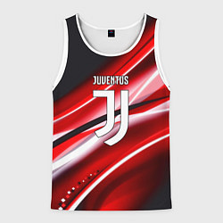 Майка-безрукавка мужская Juventus geometry sport line, цвет: 3D-белый