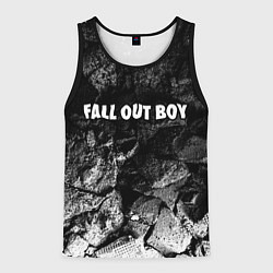 Майка-безрукавка мужская Fall Out Boy black graphite, цвет: 3D-черный