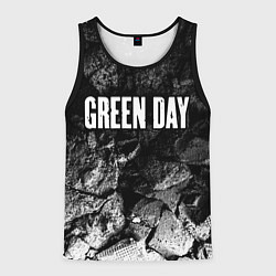 Майка-безрукавка мужская Green Day black graphite, цвет: 3D-черный