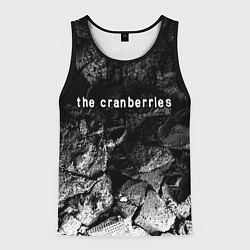 Майка-безрукавка мужская The Cranberries black graphite, цвет: 3D-черный