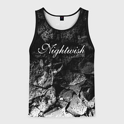 Майка-безрукавка мужская Nightwish black graphite, цвет: 3D-черный