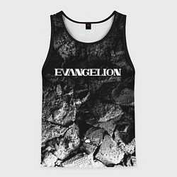 Майка-безрукавка мужская Evangelion black graphite, цвет: 3D-черный