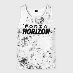 Майка-безрукавка мужская Forza Horizon dirty ice, цвет: 3D-белый