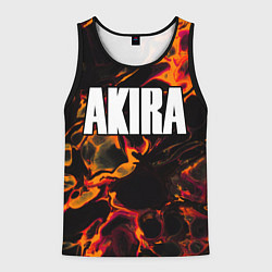 Майка-безрукавка мужская Akira red lava, цвет: 3D-черный
