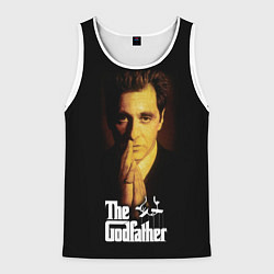 Майка-безрукавка мужская The Godfather - Michael Corleone, цвет: 3D-белый