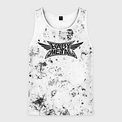 Майка-безрукавка мужская Babymetal dirty ice, цвет: 3D-белый