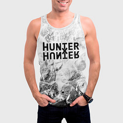 Майка-безрукавка мужская Hunter x Hunter white graphite, цвет: 3D-белый — фото 2