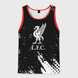 Майка-безрукавка мужская Liverpool краски фк, цвет: 3D-красный
