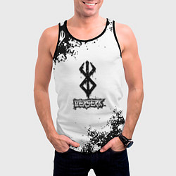 Майка-безрукавка мужская Хвост феи x Берсерк, цвет: 3D-черный — фото 2