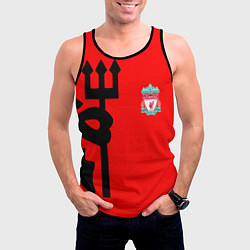 Майка-безрукавка мужская Liverpool fc sport steel, цвет: 3D-черный — фото 2
