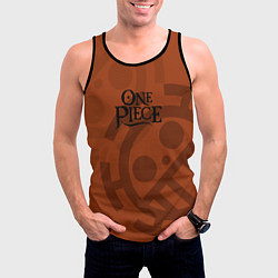 Майка-безрукавка мужская One Piece Usopp, цвет: 3D-черный — фото 2