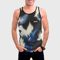 Майка-безрукавка мужская Crush 01, цвет: 3D-черный — фото 2