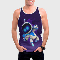 Майка-безрукавка мужская Mascot - Astro Bot, цвет: 3D-белый — фото 2