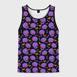 Майка-безрукавка мужская Красный взгляд, цвет: 3D-черный