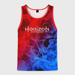 Мужская майка без рукавов Horizon zero dawn fire gradient