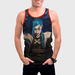 Майка-безрукавка мужская Unhappy Jinx, цвет: 3D-красный — фото 2