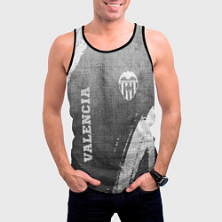 Майка-безрукавка мужская Valencia - grey gradient вертикально, цвет: 3D-черный — фото 2