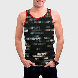 Майка-безрукавка мужская Офисный вайб, цвет: 3D-красный — фото 2