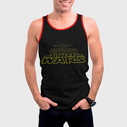 Майка-безрукавка мужская Star Wars - вступительные титры, цвет: 3D-красный — фото 2