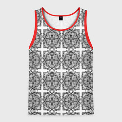 Майка-безрукавка мужская Средневековье, цвет: 3D-красный