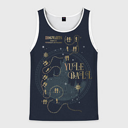 Майка-безрукавка мужская Святочный Бал - Гарри Поттер, цвет: 3D-белый