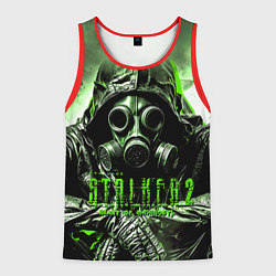 Майка-безрукавка мужская Stalker II, цвет: 3D-красный