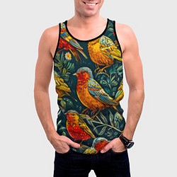 Майка-безрукавка мужская Кукушата, цвет: 3D-черный — фото 2