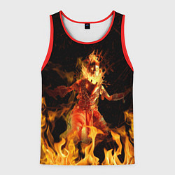 Майка-безрукавка мужская Sienna Fuegonasus - Warhammer, цвет: 3D-красный