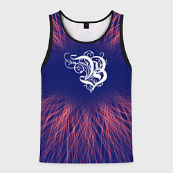 Майка-безрукавка мужская Burzum red energy, цвет: 3D-черный