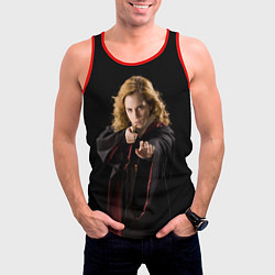 Майка-безрукавка мужская Hermione Jean Granger, цвет: 3D-красный — фото 2