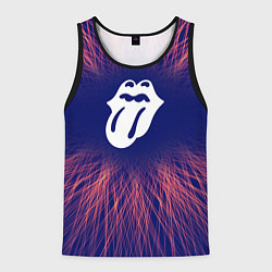 Майка-безрукавка мужская Rolling Stones red energy, цвет: 3D-черный