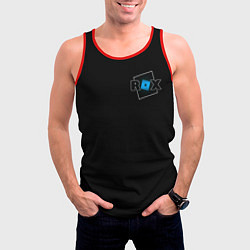 Майка-безрукавка мужская ROX - Roblox, цвет: 3D-красный — фото 2