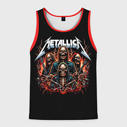 Мужская майка без рукавов Metallica forever - thrash metal