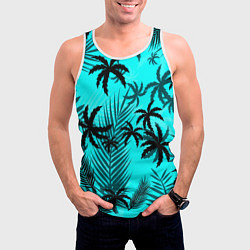 Майка-безрукавка мужская GTA костюм Томми, цвет: 3D-белый — фото 2