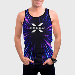 Майка-безрукавка мужская Exeed neon energy, цвет: 3D-черный — фото 2