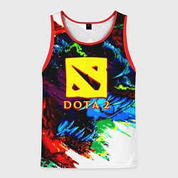 Мужская майка без рукавов Dota monster