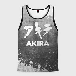 Майка-безрукавка мужская Akira - grey gradient, цвет: 3D-черный