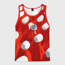 Майка-безрукавка мужская Рассказ служанки, цвет: 3D-красный