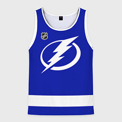 Майка-безрукавка мужская Tampa Bay Lightning - NHL team, цвет: 3D-белый